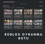 ⭐Roblox Oyun Oynanma botu SINIRSIZ⭐
