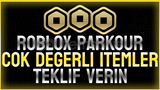 ⭐Roblox Parkour Skin Bag Parkour TEKLİF VERİN⭐