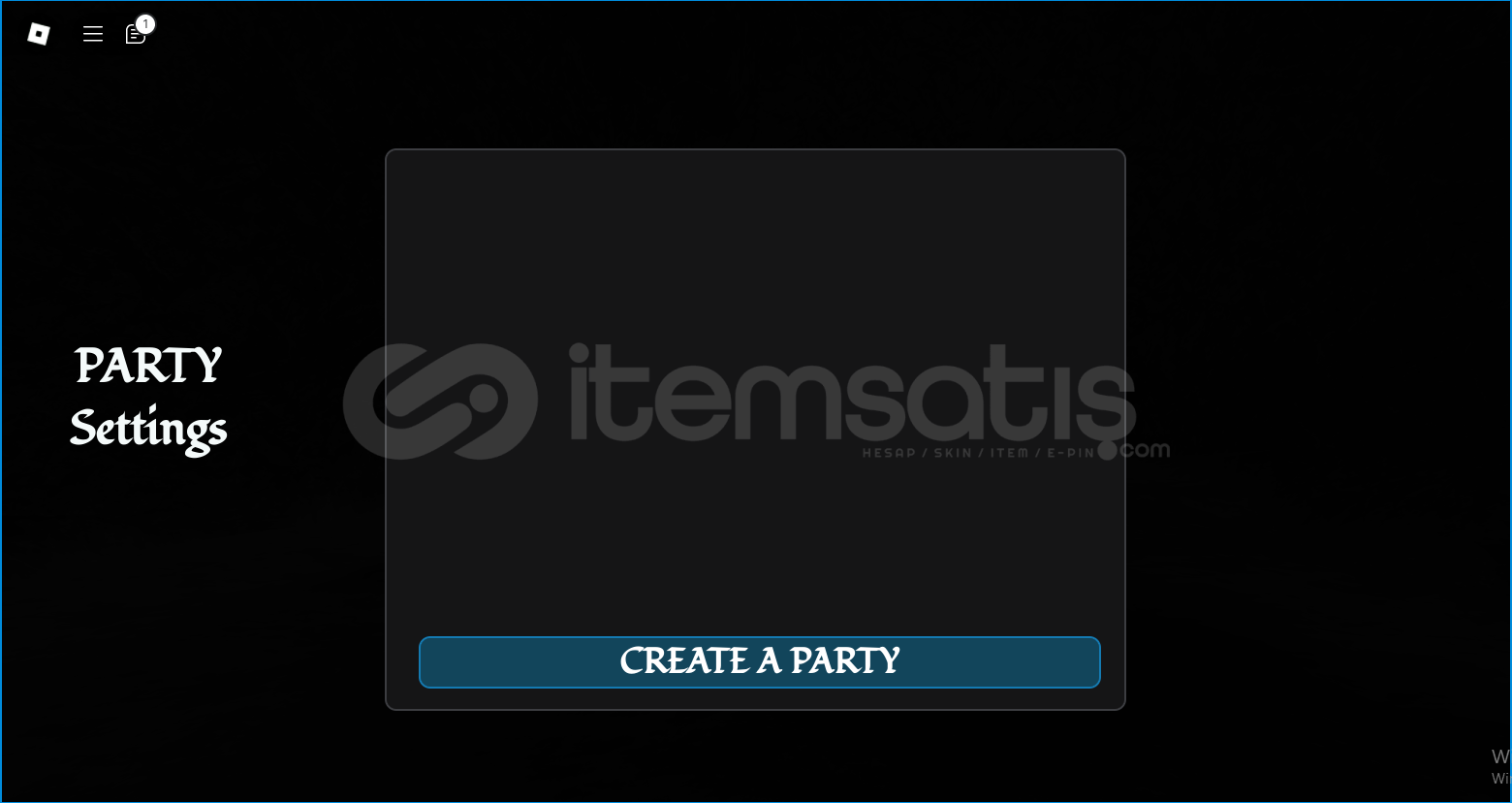 ⭐Roblox Party Sistemi⭐ ⭐Roblox Party Sistemi⭐