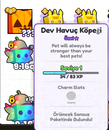 Roblox Pet Simülatör 99 DEV HAVUÇ KÖPEGİ  Roblox Pet Simülatör 99 DEV HAVUÇ KÖPEGİ