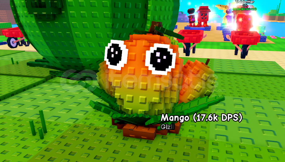 Roblox Plants vs Brainrots Mango 17.6k hasar  Roblox Plants vs Brainrots Mango 17.6k hasar