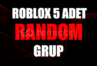 ⭐ Roblox Random Grup ⭐ 5 Adet