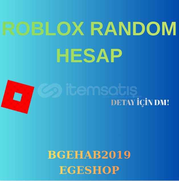 Roblox Random Hesap  Roblox Random Hesap