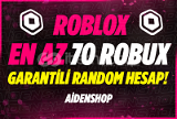 Roblox Random Hesap