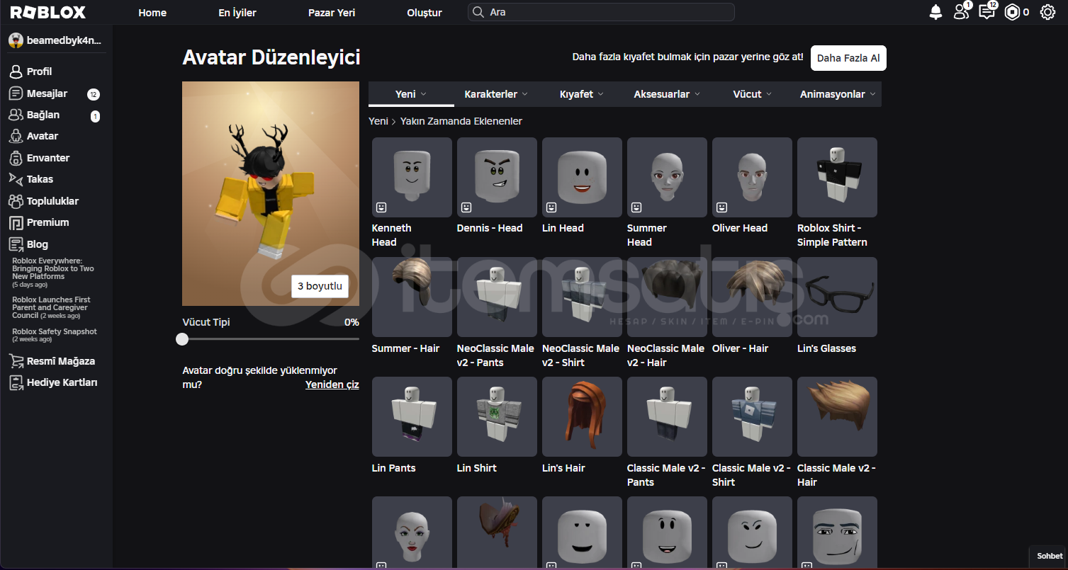 ROBLOX ROBUXLU AVATAR! ROBLOX ROBUXLU AVATAR!