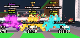 ROBLOX-[SAB] 3x GIFTINI SPYDERINI COK UYGUN!