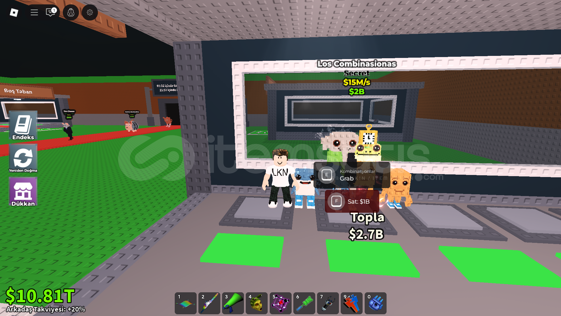 ROBLOX STEAL A BRAİNROT 15M VEREN LOSCOMBO UCUZ ROBLOX STEAL A BRAİNROT 15M VEREN LOSCOMBO UCUZ