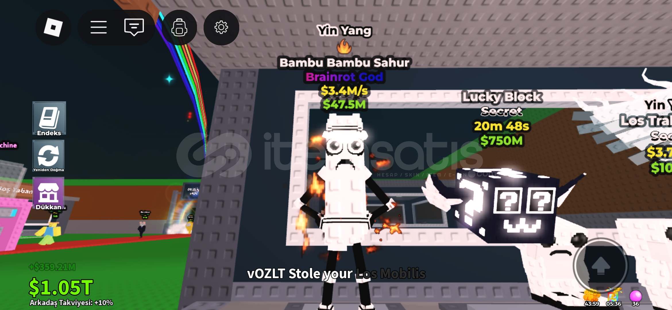 Roblox | Steal A Brainrot 3.4M bambu bambu sahur Roblox | Steal A Brainrot 3.4M bambu bambu sahur
