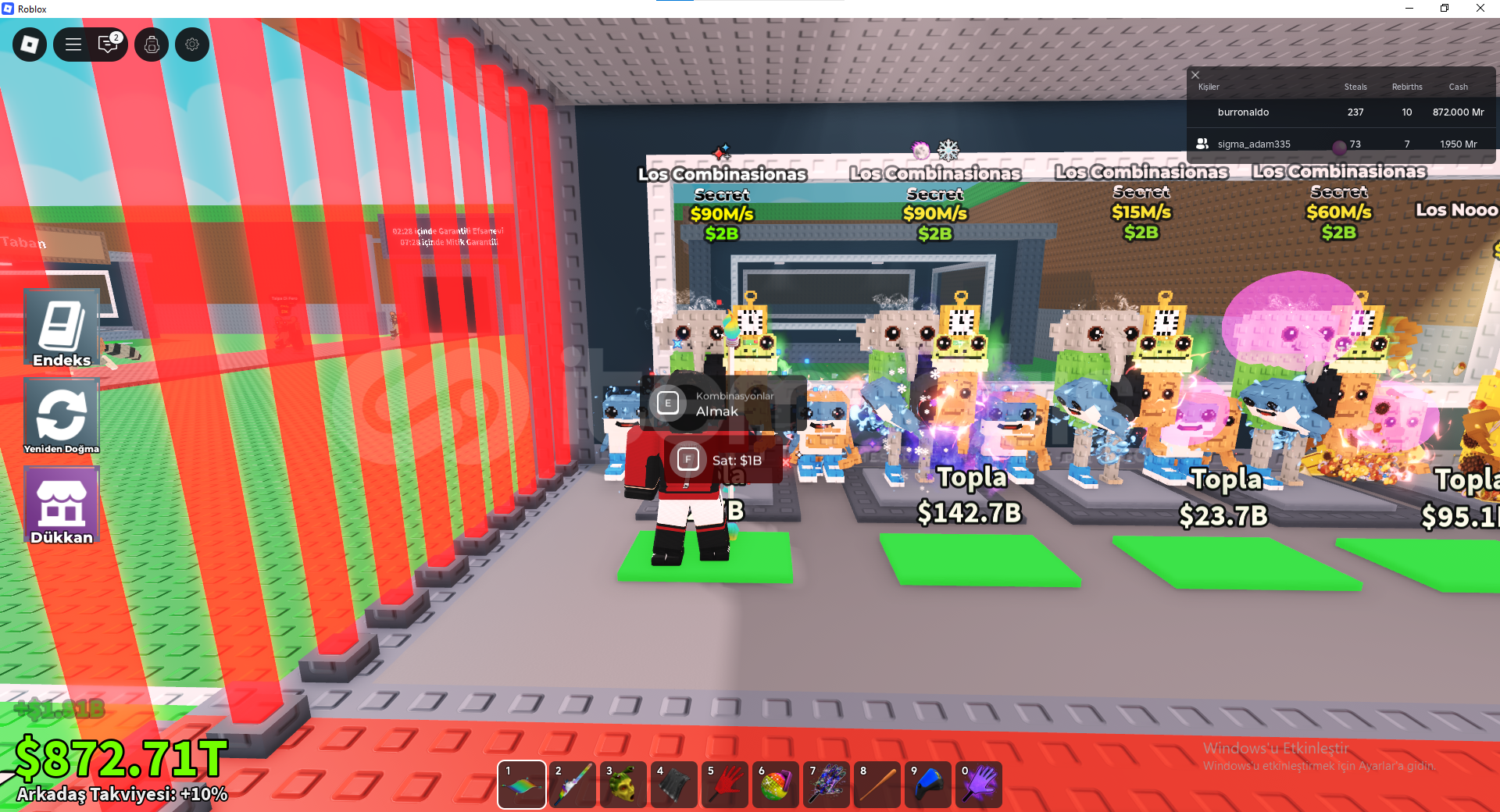 ROBLOX STEAL A BRAINROT LOS COMB İLANI ROBLOX STEAL A BRAINROT LOS COMB İLANI