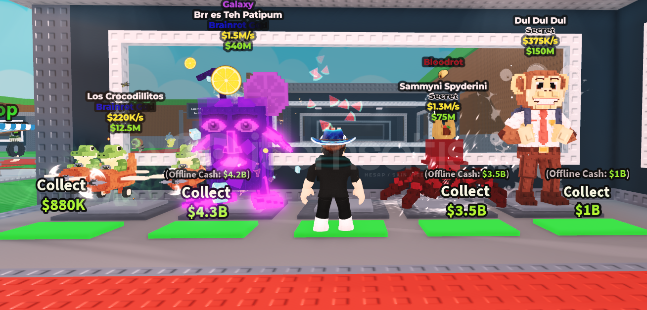 Roblox - Steal A Brainrot İlan  Roblox - Steal A Brainrot İlan