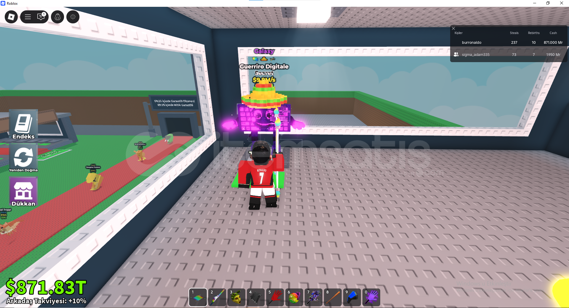 ROBLOX STEAL A BRAINROT GUERRİRO DİGİTALE İLANI ROBLOX STEAL A BRAINROT GUERRİRO DİGİTALE İLANI