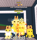 Roblox steal a brainrot los combinasyo gold 200m Roblox steal a brainrot los combinasyo gold 200m