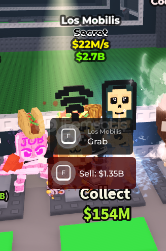 ROBLOX STEAL A BRAİNROT LOS MOBİLİS 22M S  ROBLOX STEAL A BRAİNROT LOS MOBİLİS 22M S