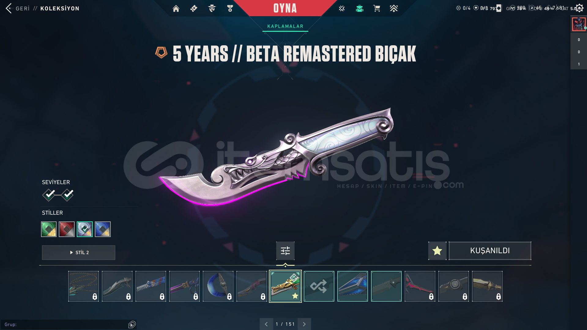 Beta Bıçaklı Hesab Beta Bıçaklı Hesab