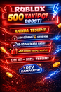 ???? Roblox Takipçi Boost Satışı