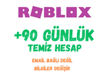 ☘️ Roblox ☘️ 90 GÜNLÜK FRESH