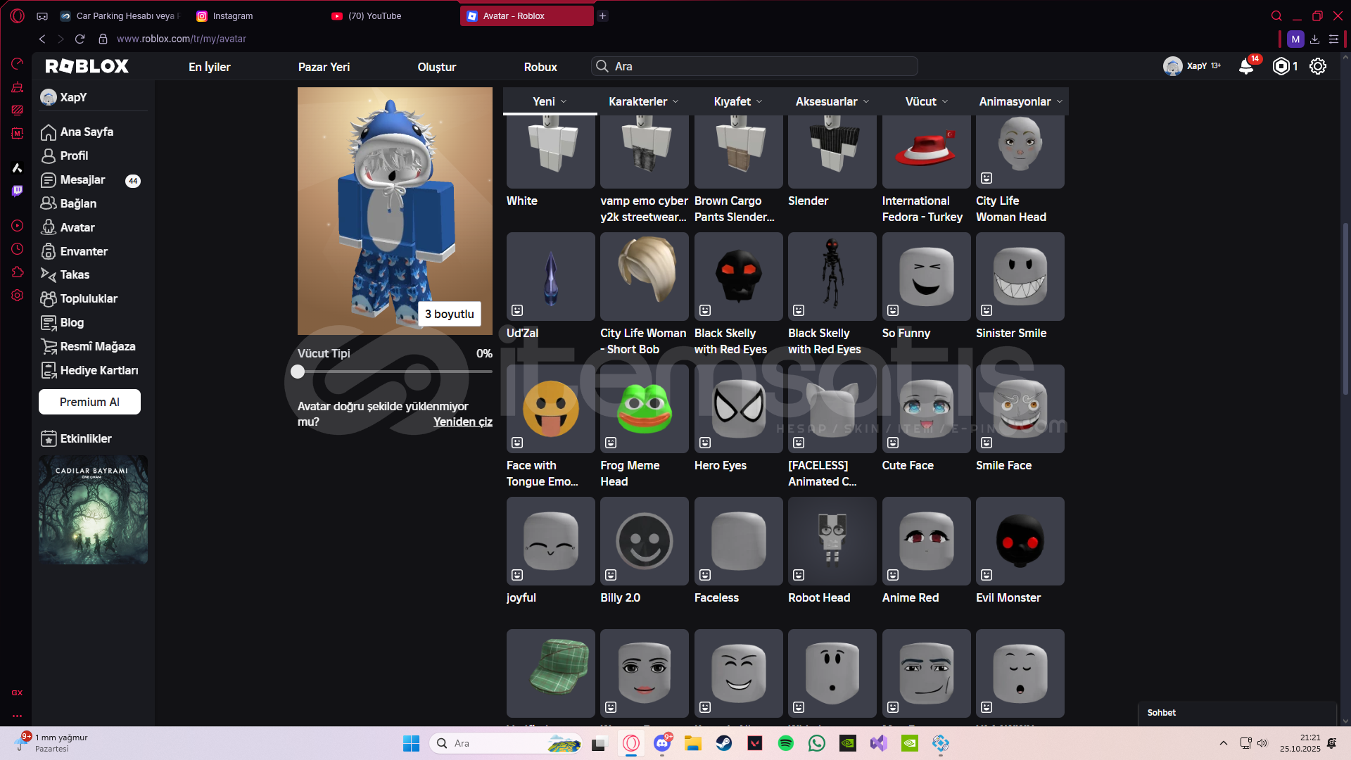 ROBLOX TOTAL 5.1K RBX HARCANMIŞ HESAP!! ROBLOX TOTAL 5.1K RBX HARCANMIŞ HESAP!!