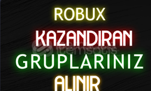 ROBLOX TUTAN GRUPLARINIZ VARSA YAZIN