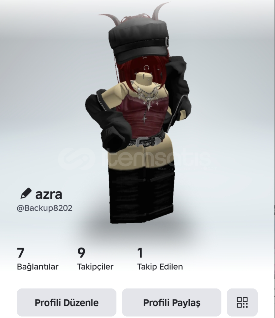 ROBLOX VCLİ TP 4980 RBX HESAP ROBLOX VCLİ TP 4980 RBX HESAP