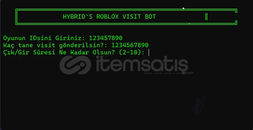 Roblox Visit Bot | Güvenli • Stabil • Bansız