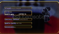 Roblox Yba Chariot Requiem