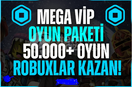 ✨ROBUX KAZAN✨ 50.000+ Oyun Paketi ✨ROBUX KAZAN✨ 50.000+ Oyun Paketi