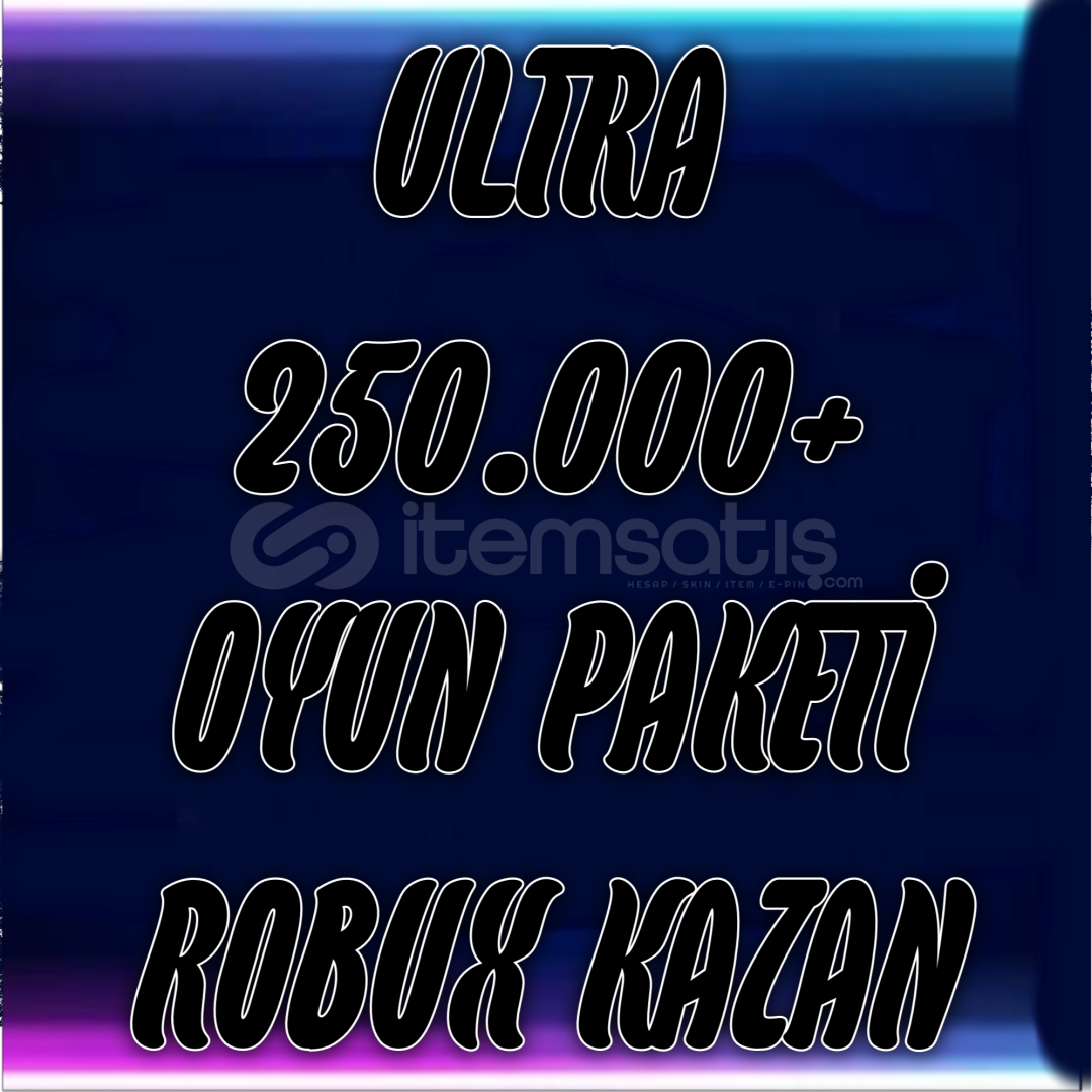 ????✨ROBUX KAZAN✨????Roblox Ultra Vip 250.000+ Paket ????✨ROBUX KAZAN✨????Roblox Ultra Vip 250.000+ Paket