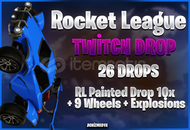 ⭐️Rocket League 26 İTEM❤️ Twitch Drop