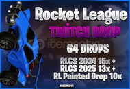 ⭐️Rocket League 64 İTEM❤️ Twitch Drop