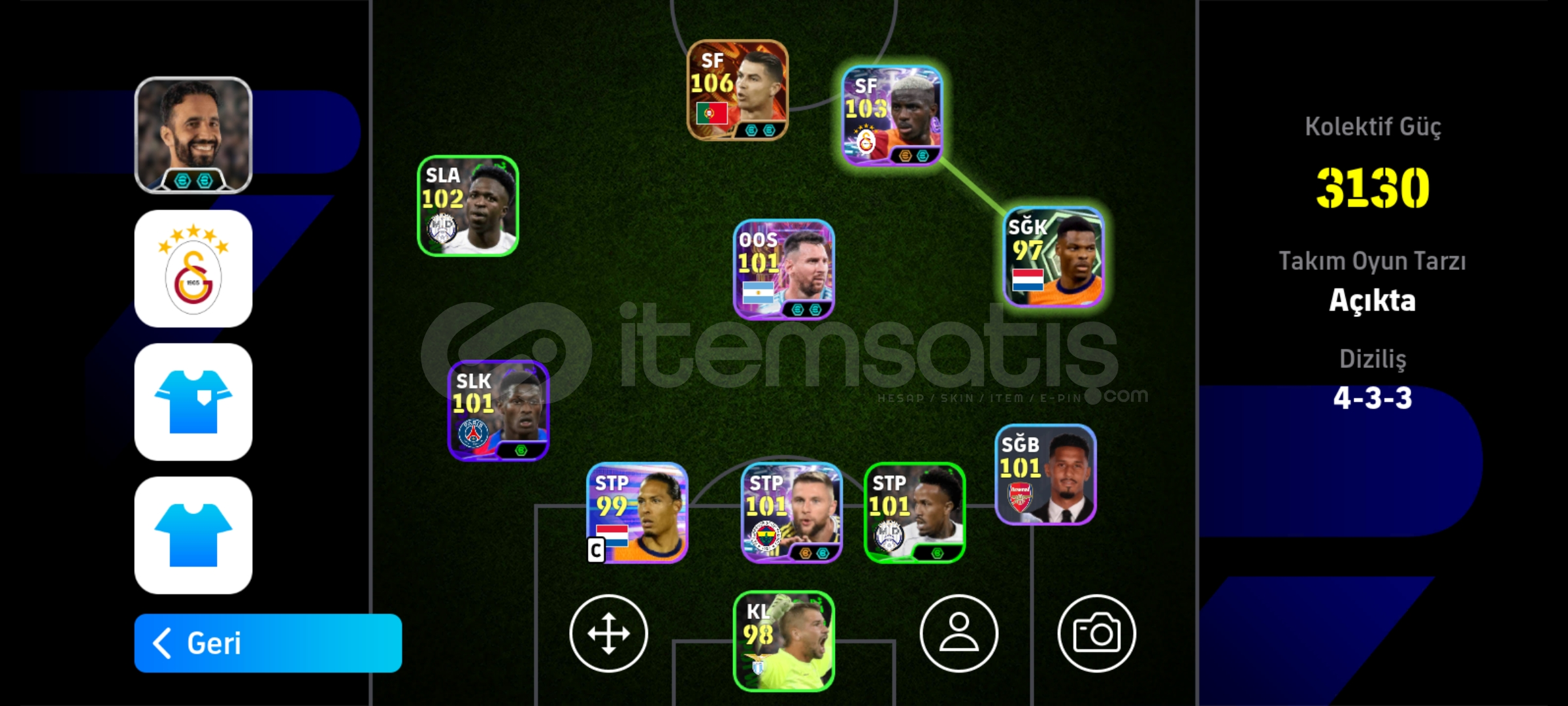 Ronaldo 107+ 106 osimen uygun kaçmaz hesap