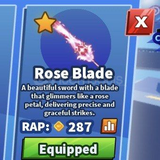 Rose blade