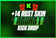 ⭐️Round 1 Kick Drop | 14 Skin⭐️
