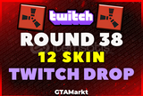 ⭐️Round 38 ❤️12 Skin❤️ Twitch DROP⭐️