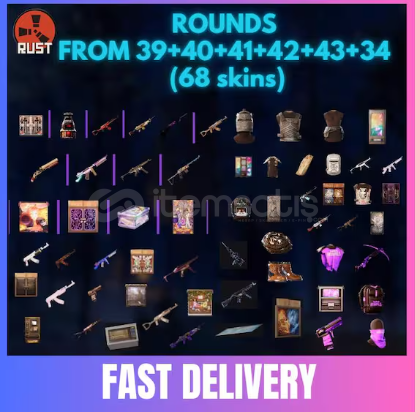 Round 39-40-41-42-43-44 Twitch Drop | 68 Skin⭐️ Round 39-40-41-42-43-44 Twitch Drop | 68 Skin⭐️