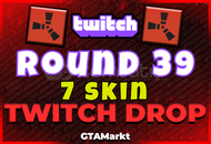 ⭐️ROUND 39 ❤️7 SKIN❤️ Twitch DROP⭐️ ⭐️ROUND 39 ❤️7 SKIN❤️ Twitch DROP⭐️