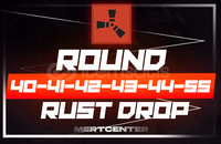 ⭐Round 40-41-42-43-44-45⭐Rust Drop 77 Skin⭐ ⭐Round 40-41-42-43-44-45⭐Rust Drop 77 Skin⭐