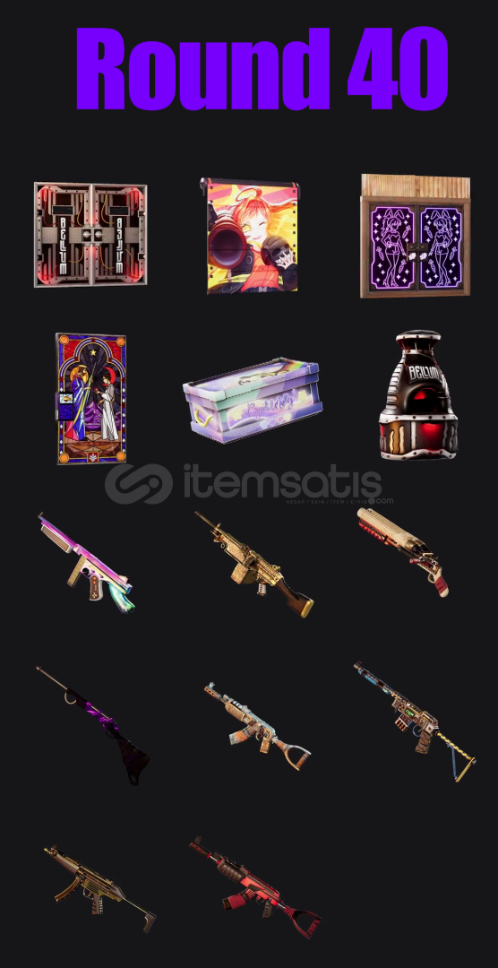 Round 40 Rust Twitch Drop ⚡️14 Skin⚡️ Round 40 Rust Twitch Drop ⚡️14 Skin⚡️