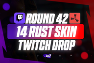 ⭐[ROUND 42] Rust 14 Skin Twitch Drop