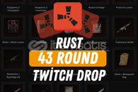 ⭐[ROUND 43] Rust 21 Skin Twitch Drop