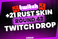 ⭐️Round 43 Twitch Drop | 6 Skin⭐️