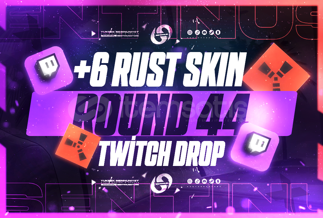 Round 44 Twitch Drop | 6 Skin⭐️ Round 44 Twitch Drop | 6 Skin⭐️