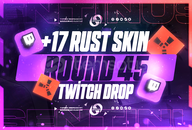 ⚡Round 45⭐️ Twitch Drop | 17 Skin ⚡Round 45⭐️ Twitch Drop | 17 Skin