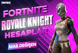 ROYALE KNGHT SKIN PREMIUM MAİL DEĞİŞEN FORTNITE
