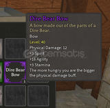 Rune Slayer Dire Bear Bow