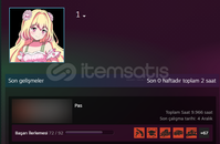 RUST +10.000 saat eski 62 skin 10 level