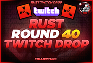⭐️Rust 14 Skin - Round 40 Twitch Drop ⭐️