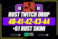 ⭐Rust (61+ Skin) Raund 39-40-41-42-43-44⭐