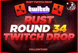 ⭐️Rust 8 Skin - Round 34 Twitch Drop ⭐️