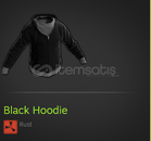 RUST Black Hoodie