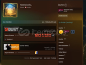 RUST FRESH 2200 SAATLI 58 SKINLI HESAP 